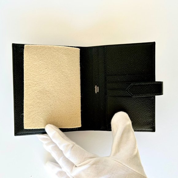 Bearn Compact Veau Epsom Noir - Picture 5 of 6